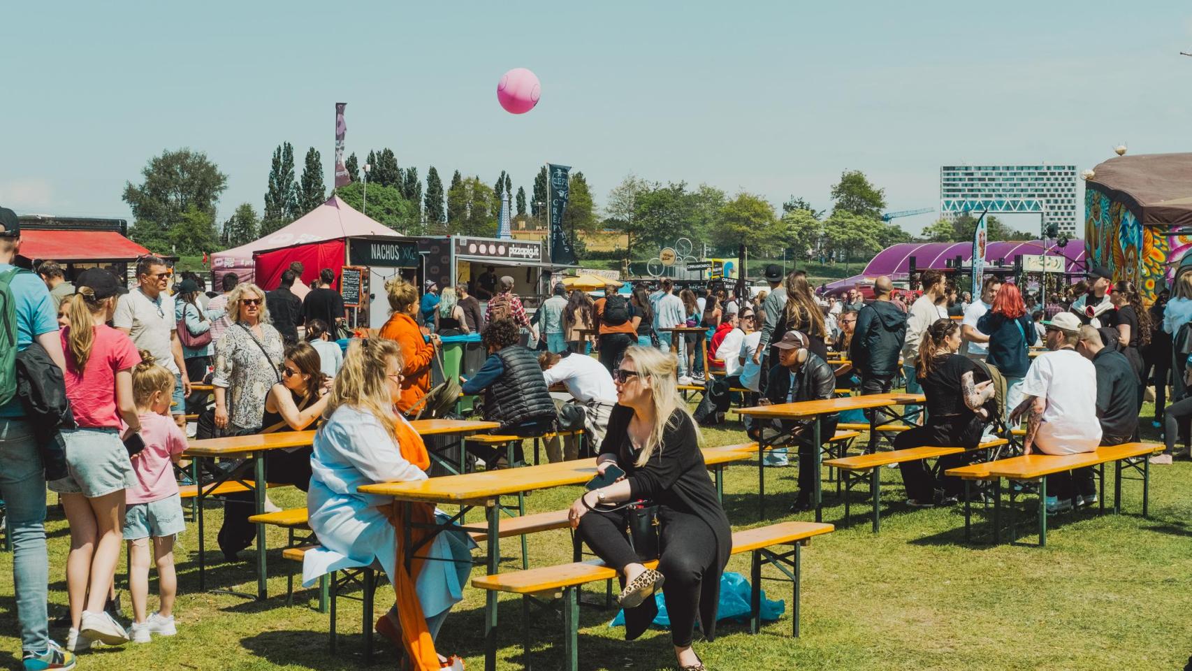 Ambiente y buena comida, los platos fuertes de todo festival gastronómico.