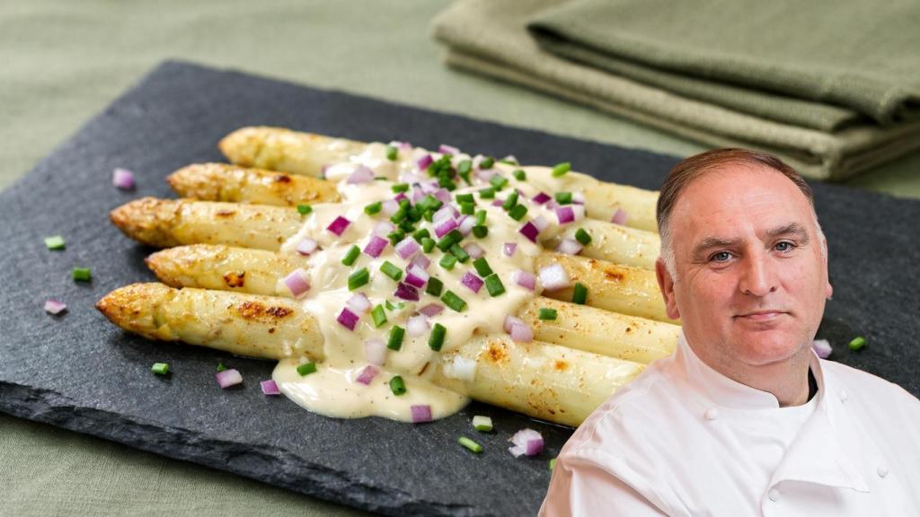 José Andrés en un montaje de El Español