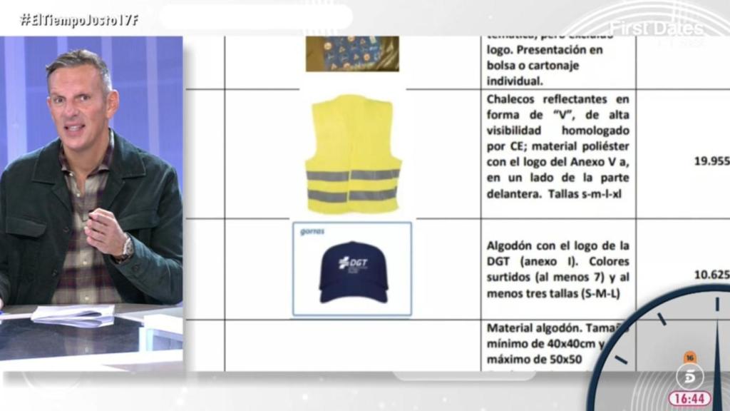 Joaquín Prat presentando 'El tiempo justo'