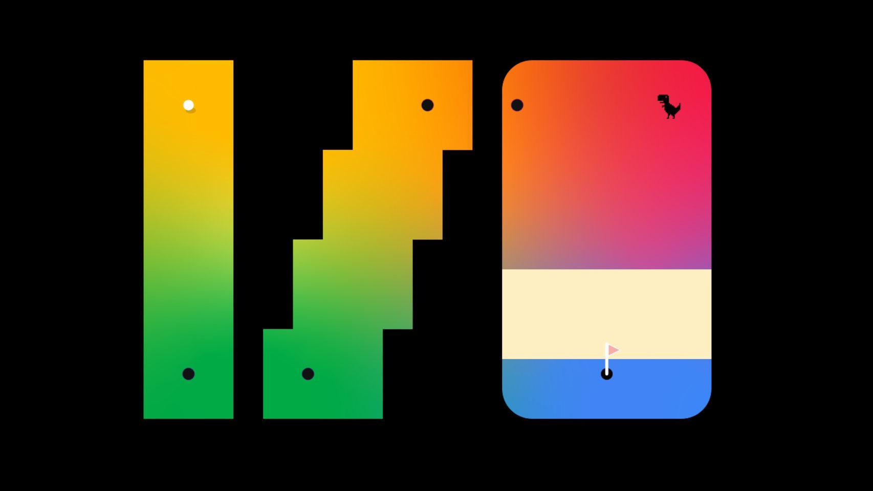 Uno de los juegos disponibles en la página del Google I/O 2026