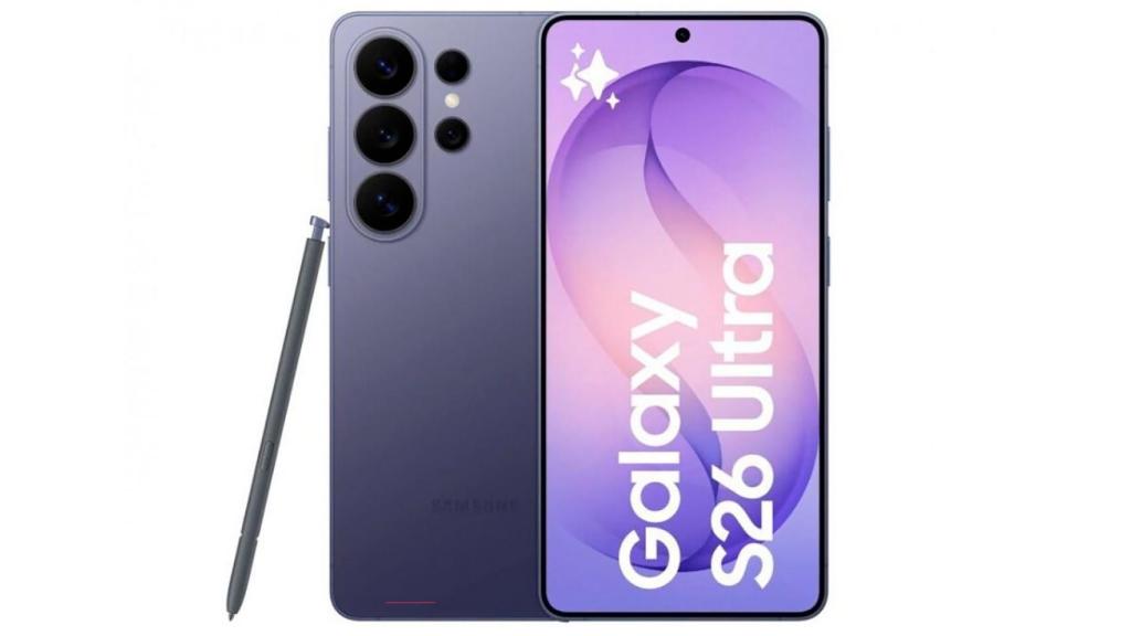 Imagen filtrada del Samsung Galaxy S26 Ultra