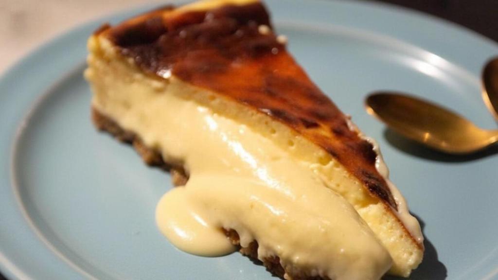 Tarta cremosa de queso mascarpone