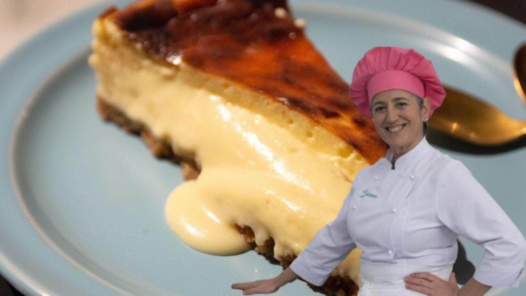 La tarta de queso mascarpone de Eva Arguiñano.