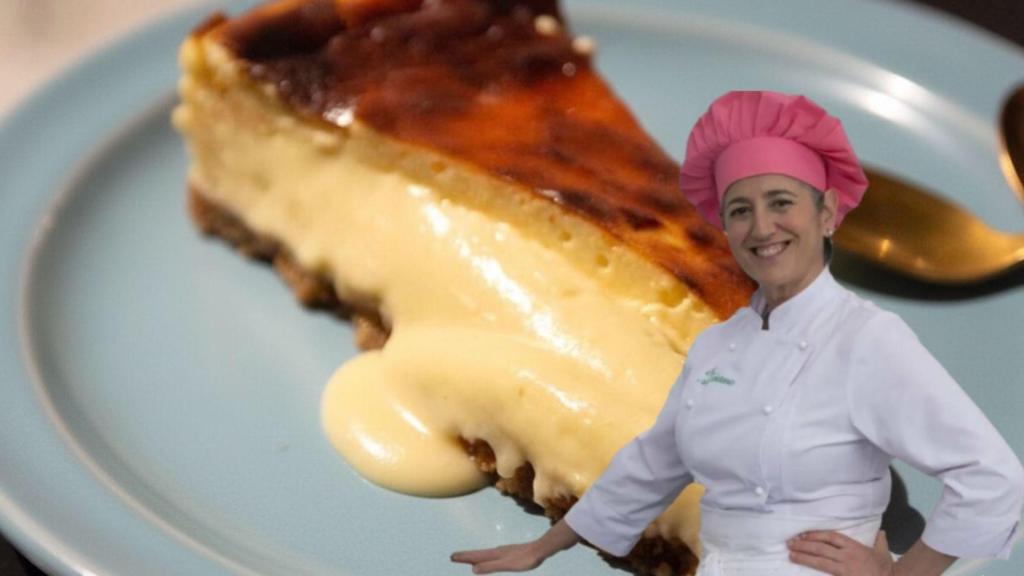 La tarta de queso mascarpone de Eva Arguiñano.