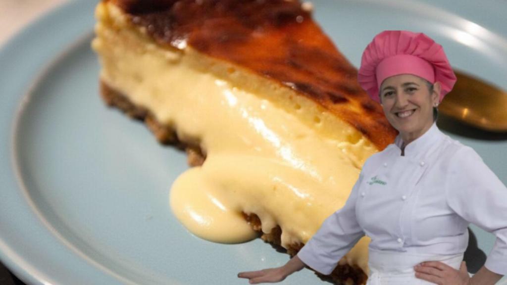 La tarta de queso mascarpone de Eva Arguiñano.