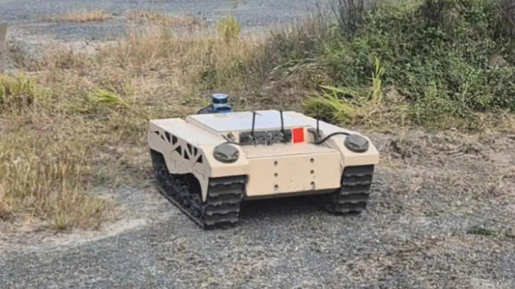 El robot autónomo con IA que extingue incendios.