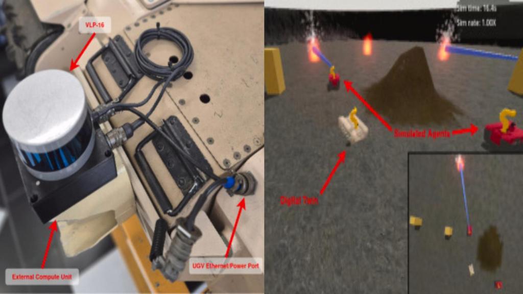 Software del robot autónomo con IA que extingue incendios.