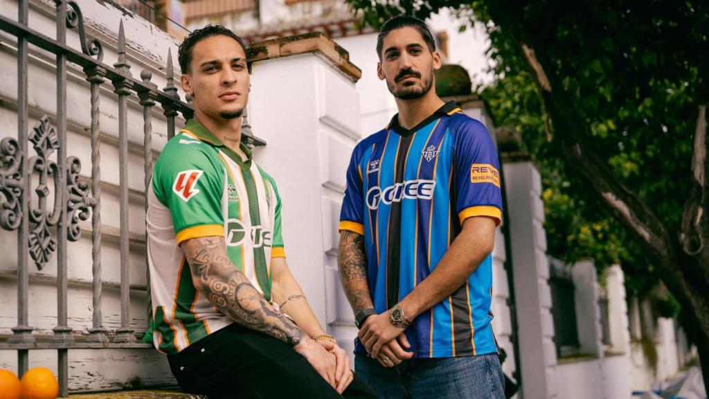 La nueva equipación del Real Betis Balompié.