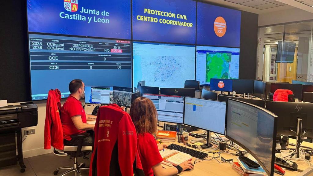 Imagen del Centro Coordinador de Emergencias.