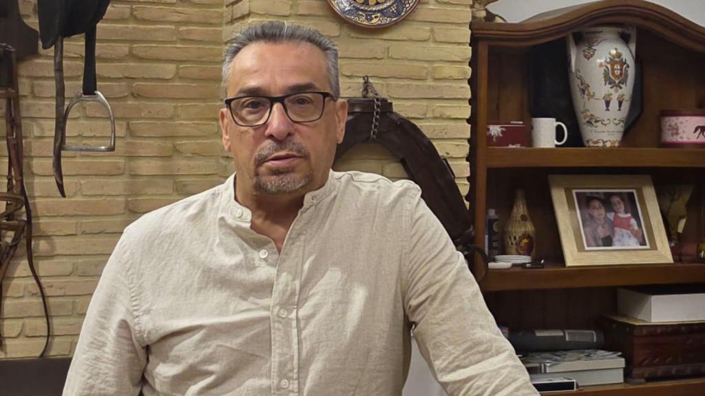 Gregorio Solanas, alumno de uno de los cursos de 'Adaptación Digital'.