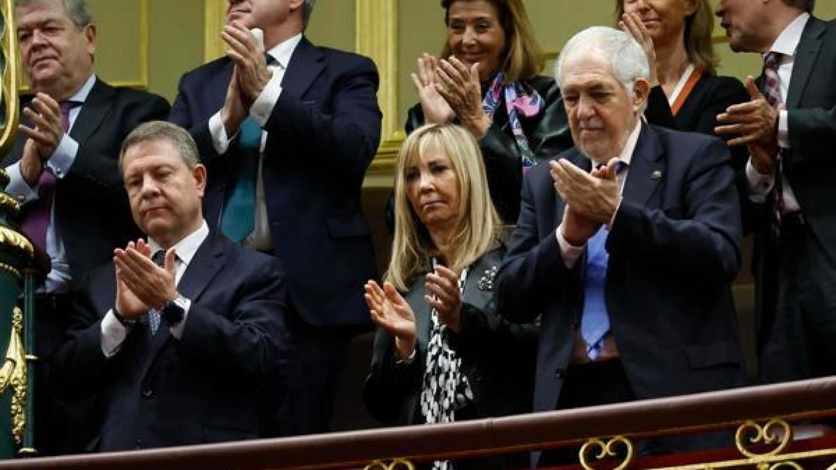 Emiliano García-Page en el Congreso de los Diputados.