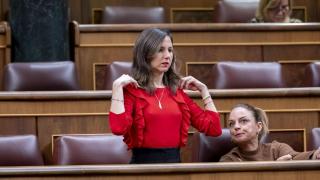 La secretaria general de Podemos, Ione Belarra.
