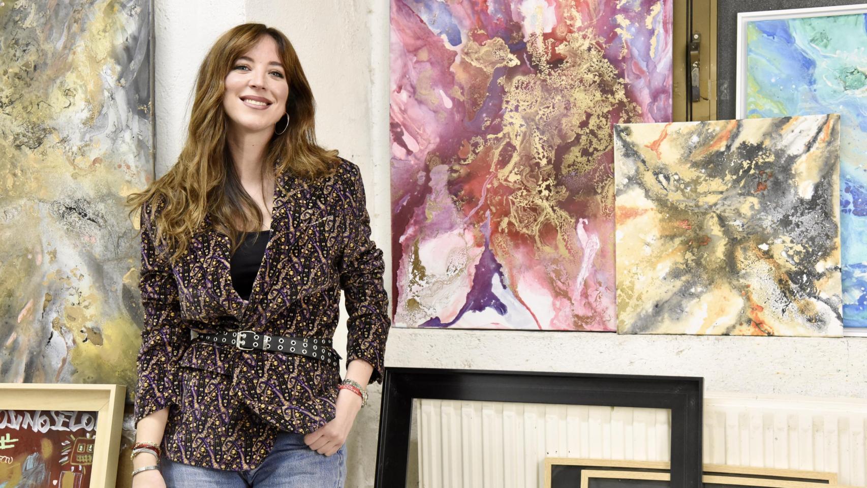 La artista Natalia Echeverria.