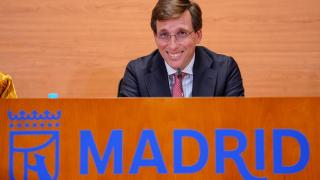 José Luis Martínez-Almeida durante una rueda de prensa.