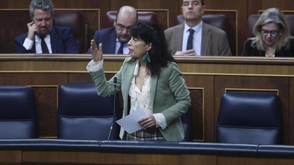 La ministra de Igualdad, Ana Redondo, este miércoles en la sesión de control al Gobierno en el Congreso.