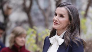 La reina Letizia en el Instituto de Libre Enseñanza de Madrid.