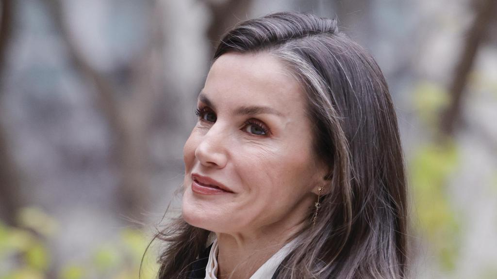 La reina Letizia en el Instituto Libre de Enseñanza de Madrid.
