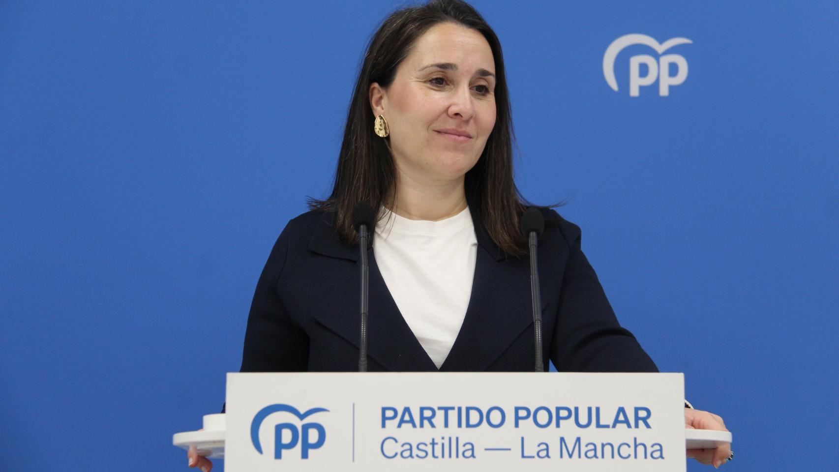 Alejandra Hernández, portavoz del PP de Castilla-La Mancha.