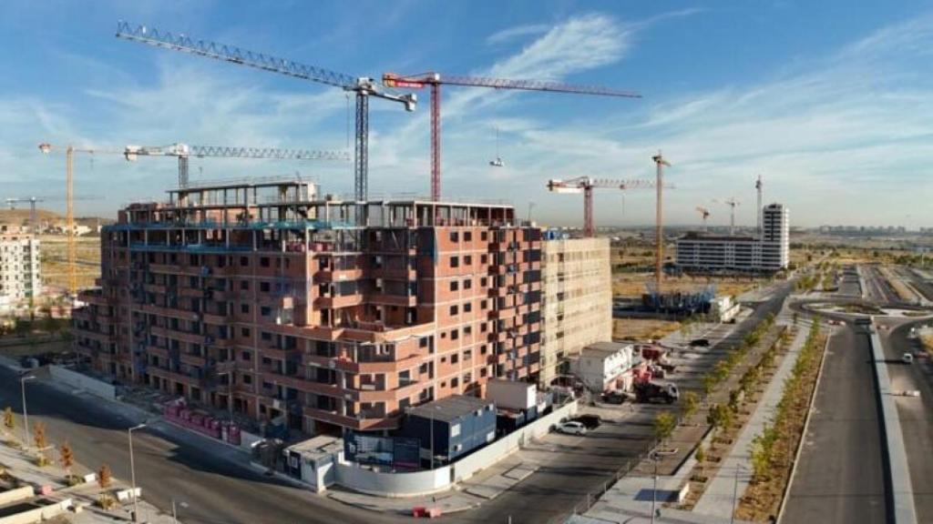 Construcción de viviendas en Los Berrocales