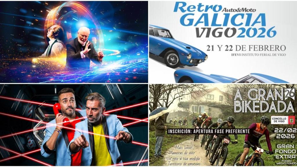 Estos son todos los planes del fin de semana que no puedes perderte en Vigo