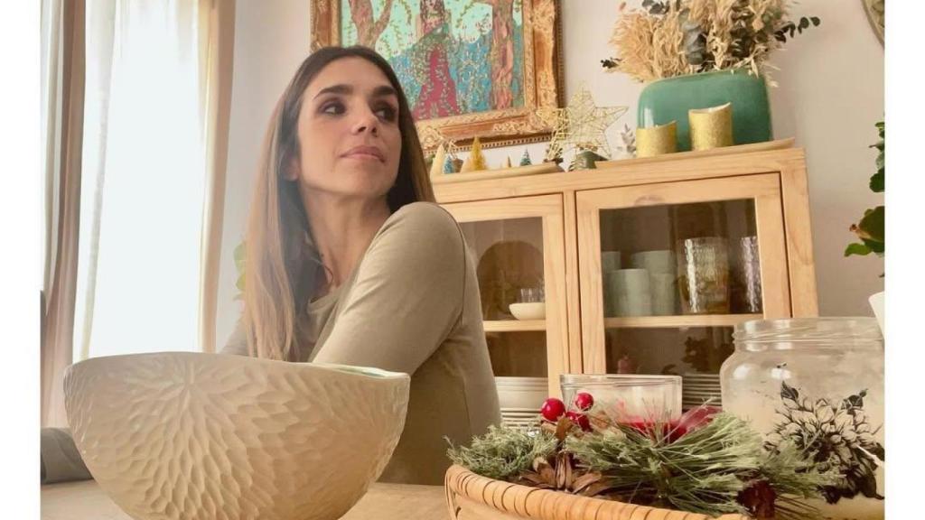 Elena Furiase, en su domicilio de Madrid.