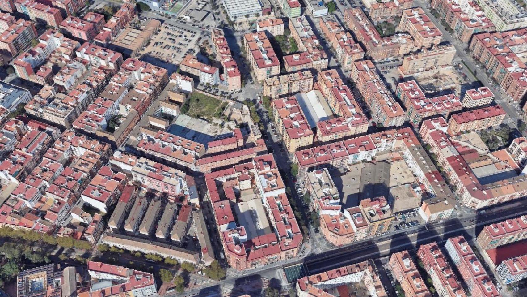 Imagen del barrio de Benicalap. EE