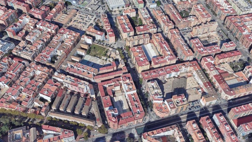 Imagen del barrio de Benicalap. EE