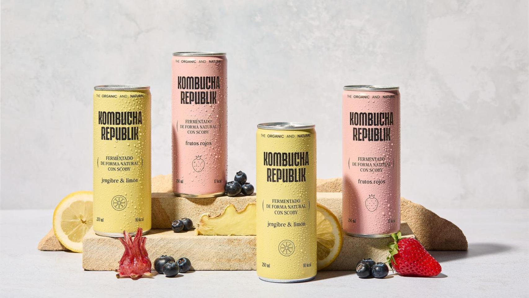 Imagen de la nueva kombucha.