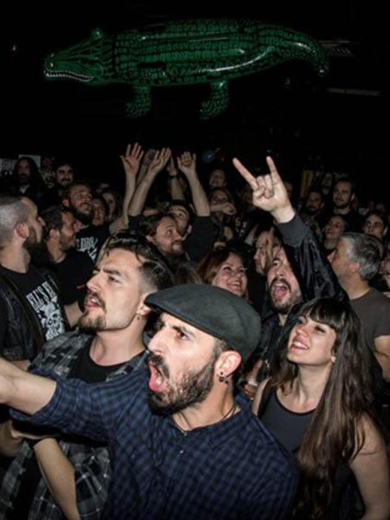 Una noche de fiesta en la sala Gruta 77 de Madrid.