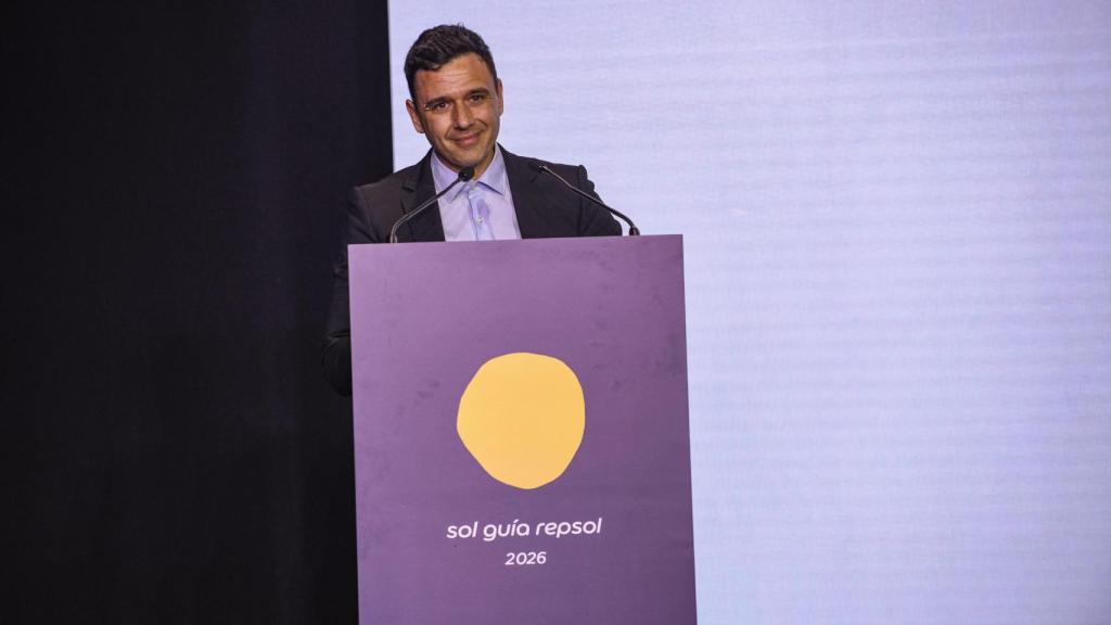 Álvaro Salazar durante la gala de los Soles Repsol 2026.