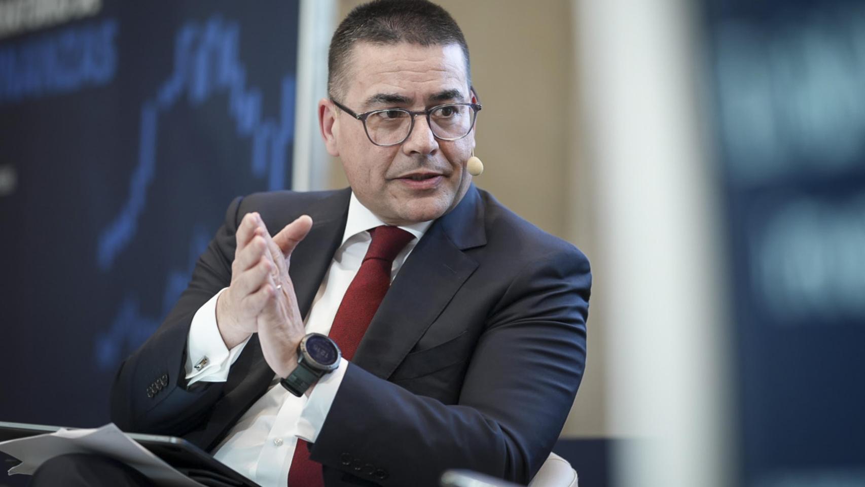 Jordi Mondéjar, director de Negocio de CaixaBank, en el VI Observatorio de las Finanzas de EL ESPAÑOL e Invertia.