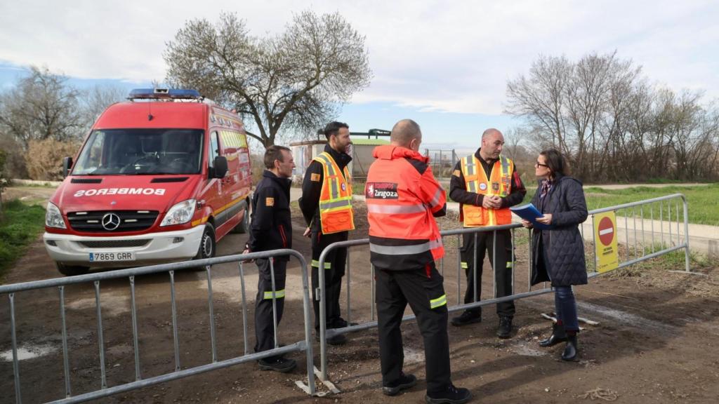 La concejal de Bomberos y Protección Civil, Ruth Bravo, en Torre Urzáiz.