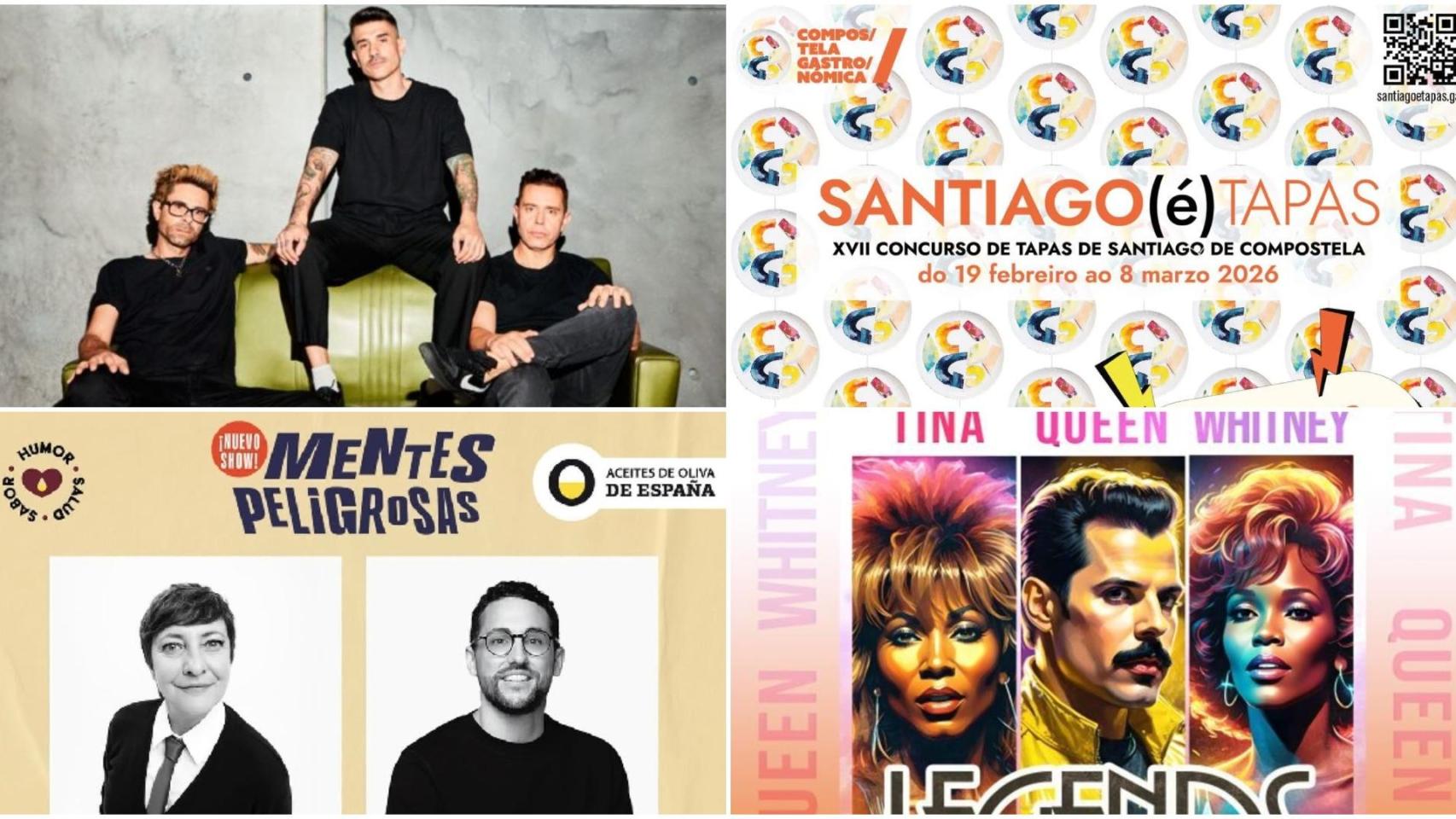 Los planes del fin de semana que acompañan el fin de los Carnavales en Santiago de Compostela