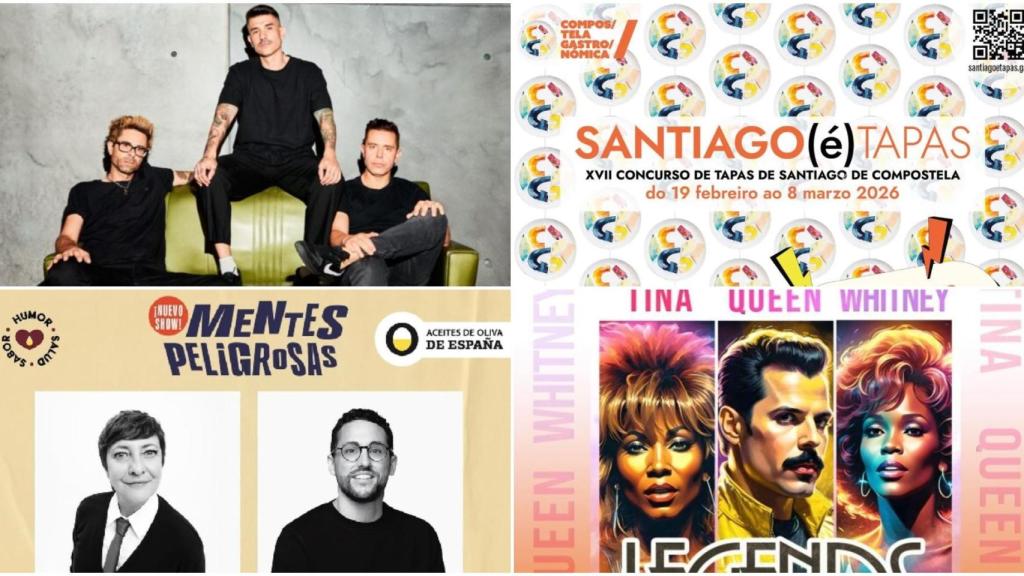 Los planes del fin de semana que acompañan el fin de los Carnavales en Santiago de Compostela