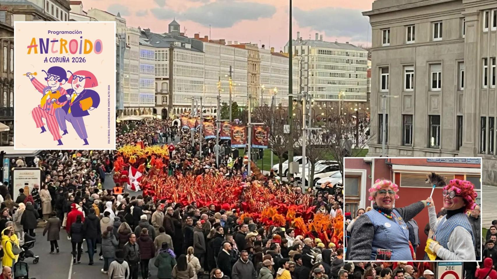 Qué hacer en A Coruña por el Carnaval 2026 hoy, sábado 21 de febrero