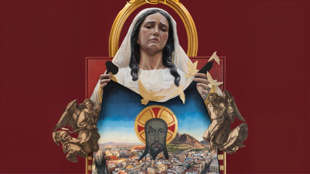 El cartel elegido este 2026 para anunciar la Semana Santa en Alicante.