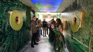 Exposición de la regeneración del río Huerva.