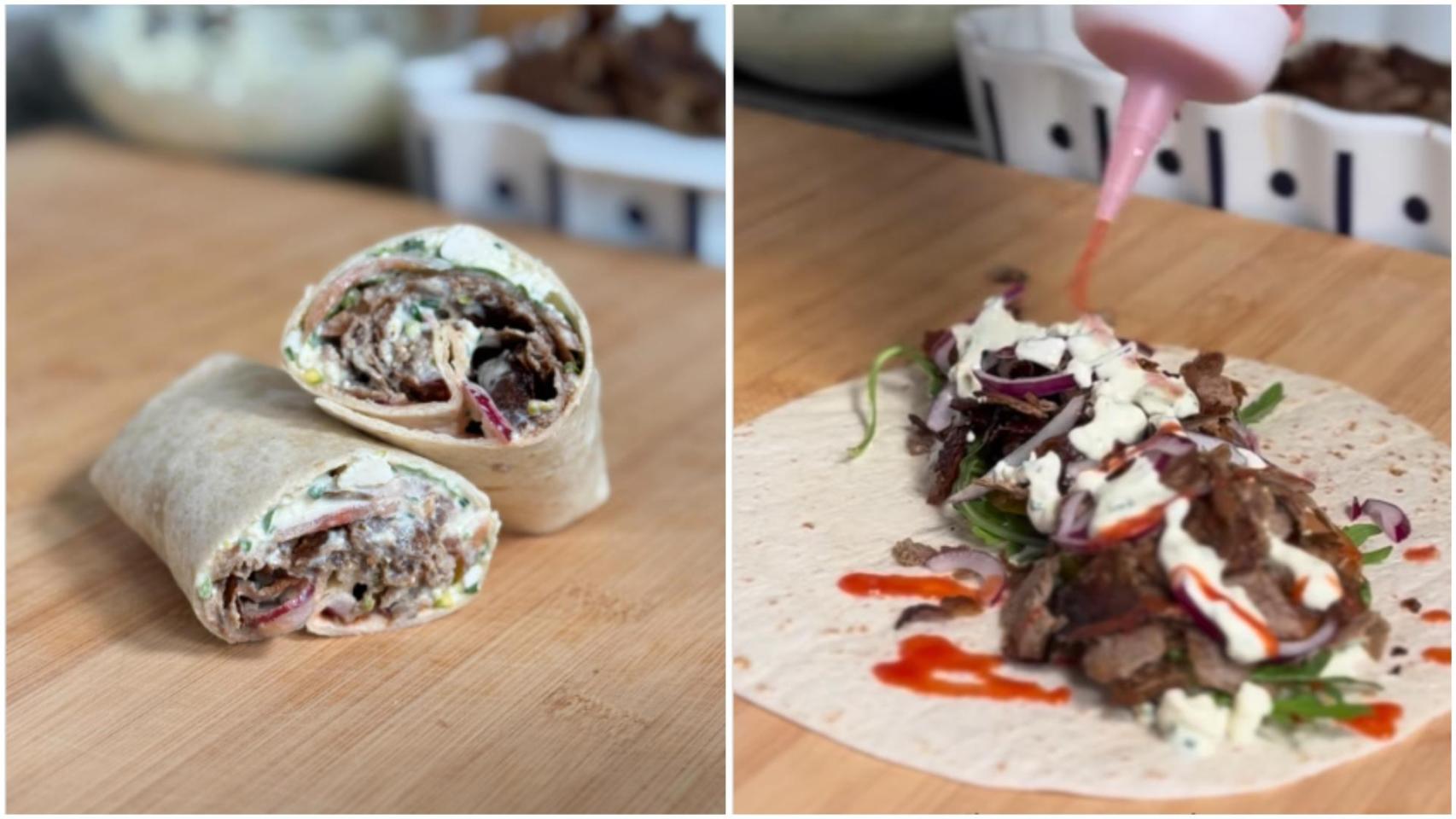 Kebab casero, receta del gallego Iván Mariñas