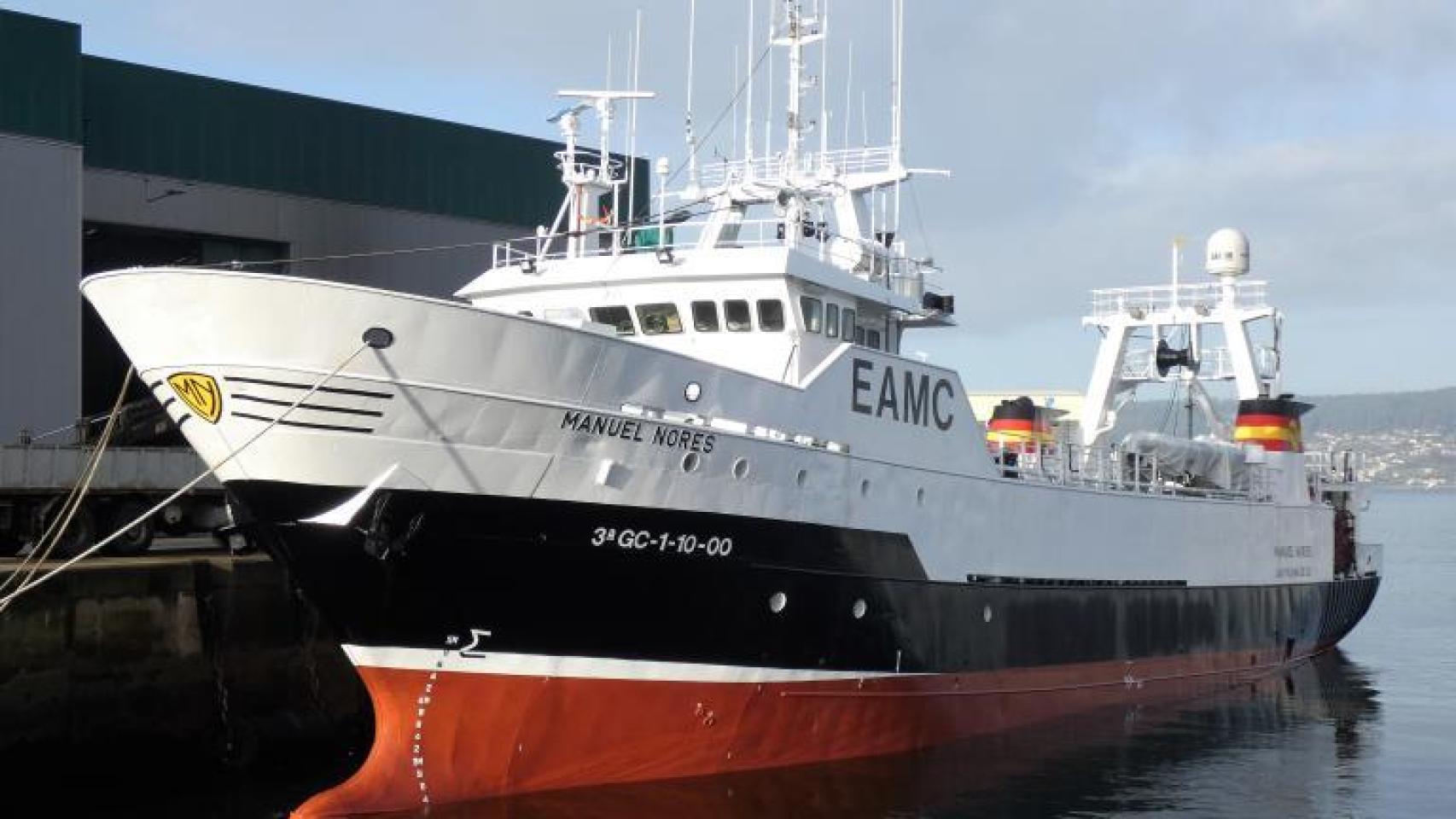 Pesquero gallego 'Manuel Nores'