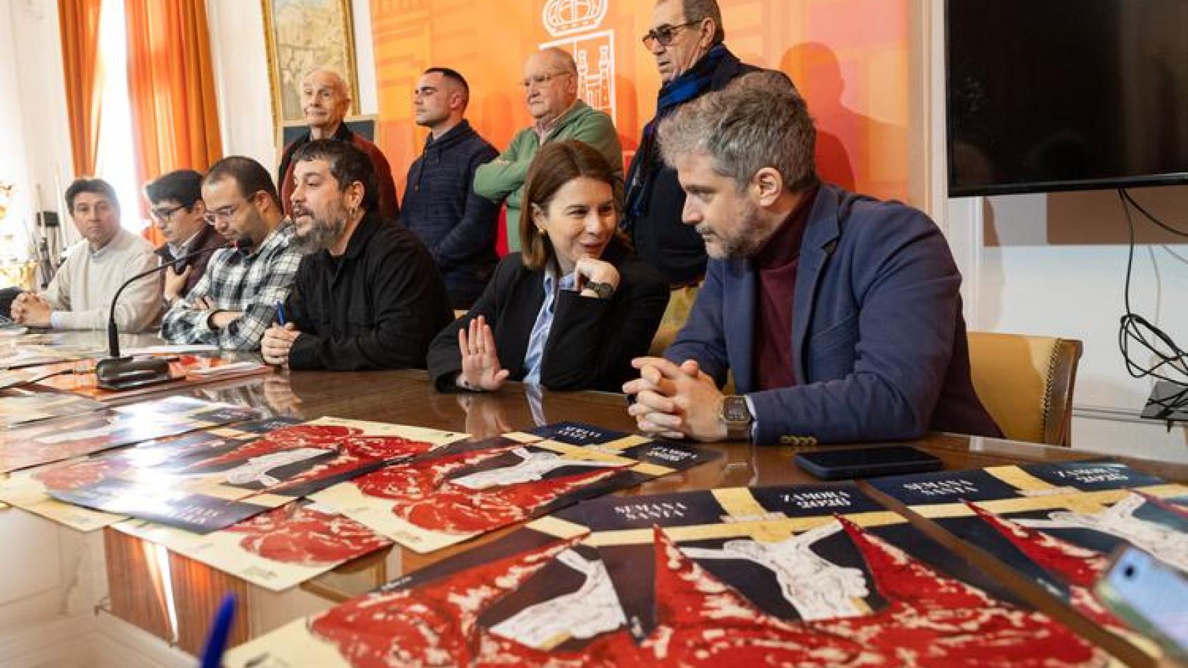 La Tertulia Cofrade de Zamora presenta su cartel, obra del artista Sergio Ramos