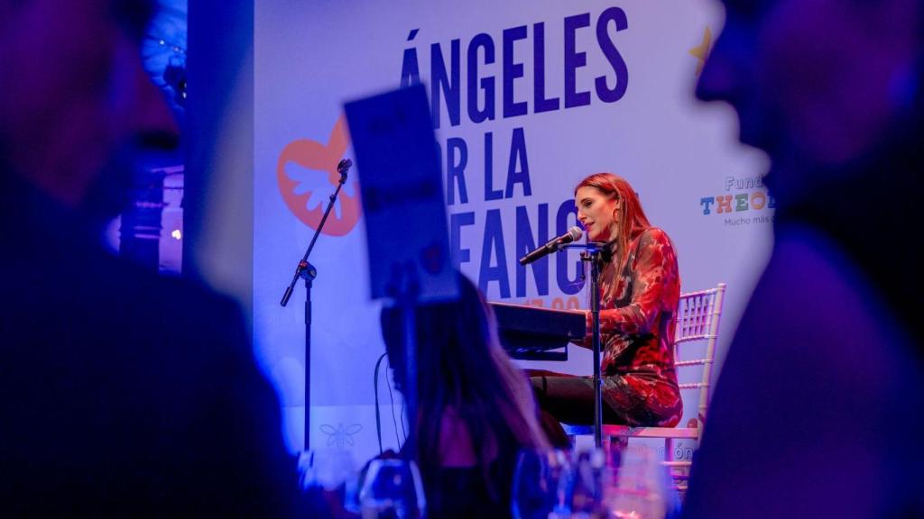 Actuación de la cantante Conchita durante el evento