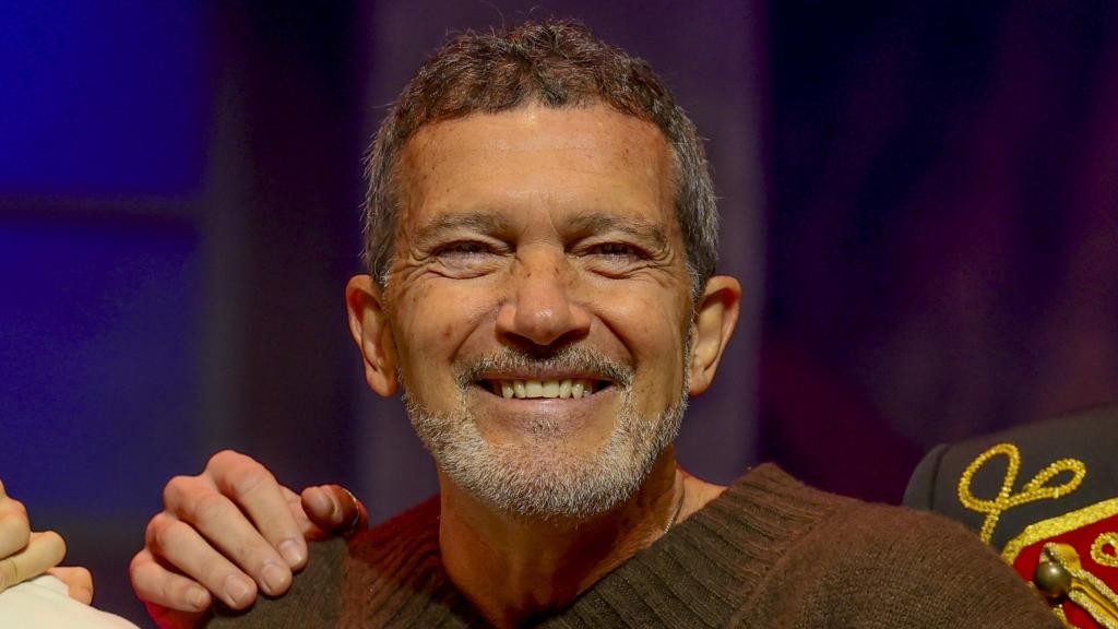 Antonio Banderas, en la promoción de 'Godspell' en Madrid, el 20 de enero de 2026.