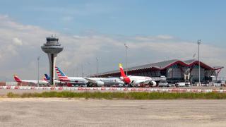 Vistas del Aeropuerto Adolfo Suárez Madrid-Barajas.