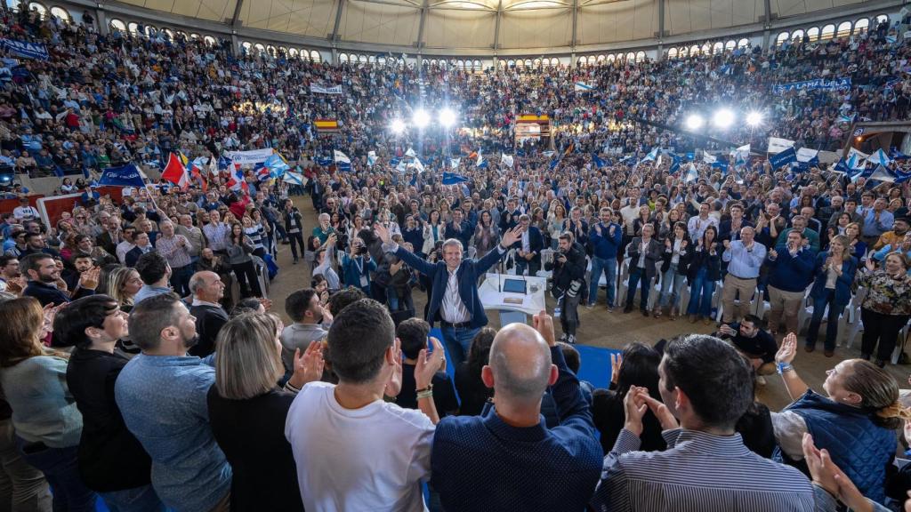 El presidente de la Xunta, Alfonso Rueda