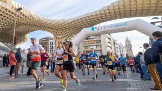 Corredores del Medio Maratón.