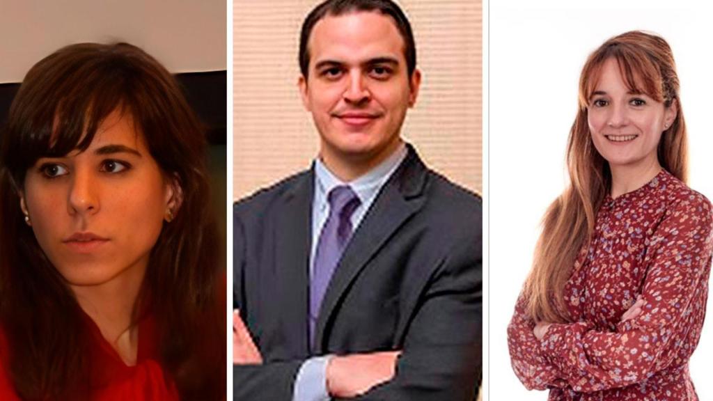 Tres investigadores de la USAL.