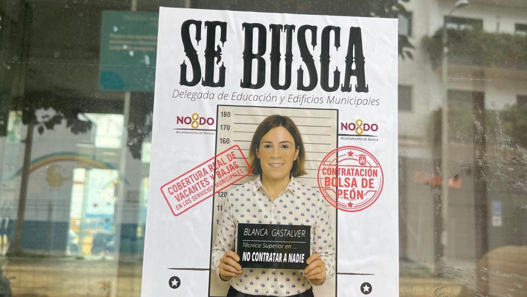 Imagen de uno de los carteles.