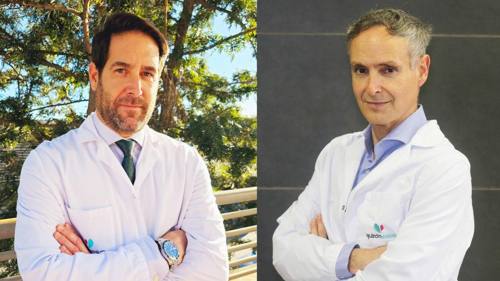 Los doctores Roberto Mongil (izq) y Manuel Cobo (dcha).