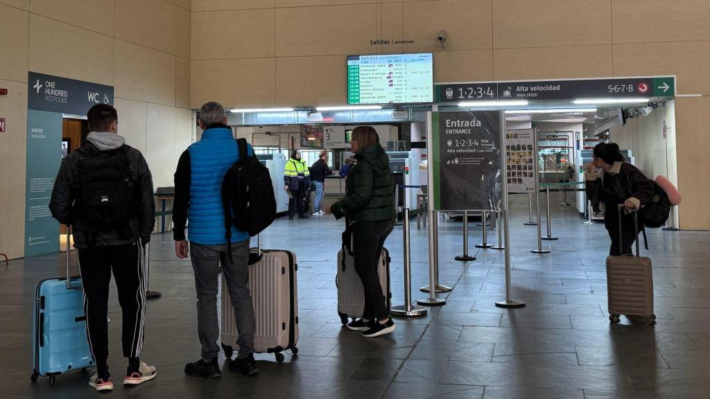La Estación Delicias de Zaragoza este miércoles