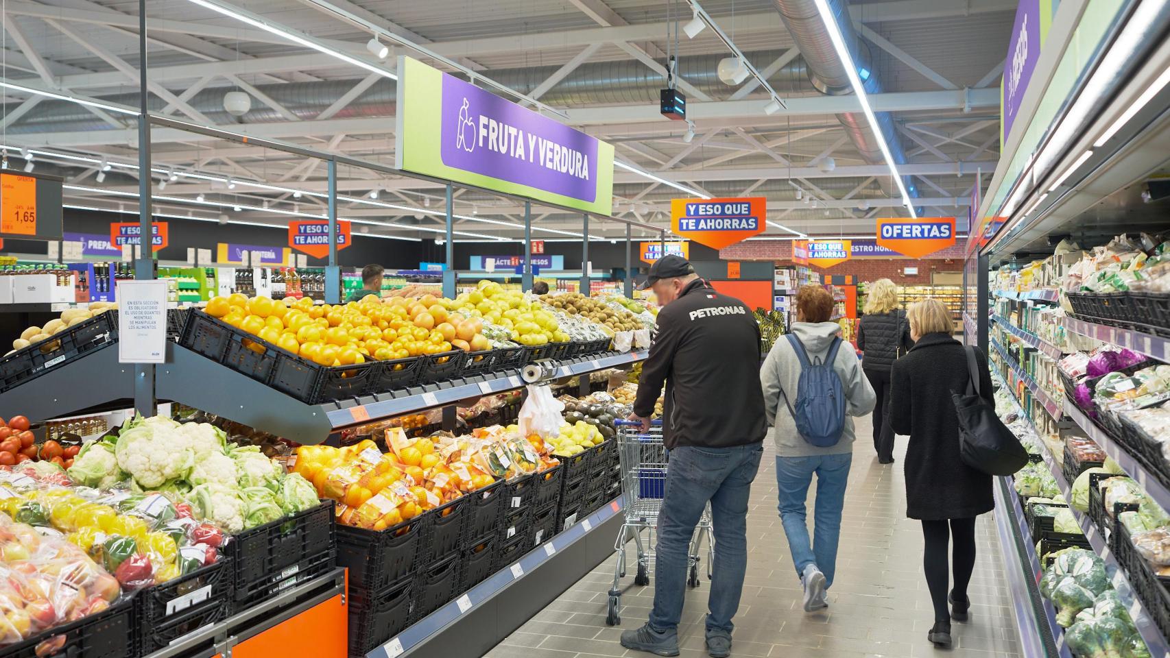 Supermercado de Aldi.